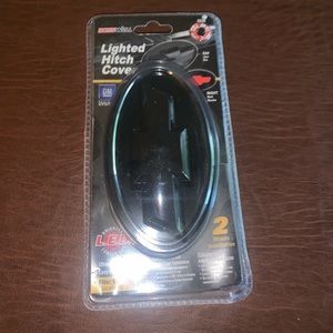 Lighted hitch cover for Chevrolet